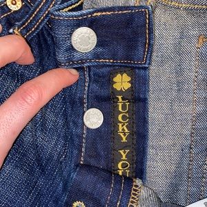 Lucky Brand long denim shorts